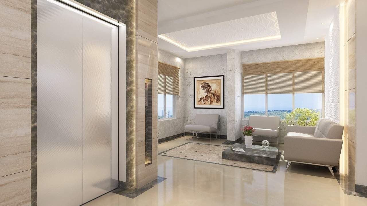  antariksha apartment Living Area