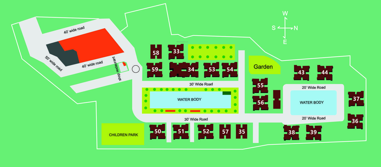 tapoban city Images for Master Plan of Bengal Infra Tapoban City
