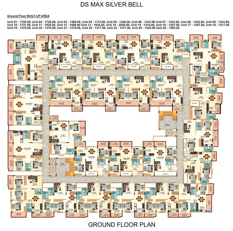  silver bell Images for Cluster Plan of DS DSMAX SILVER BELL