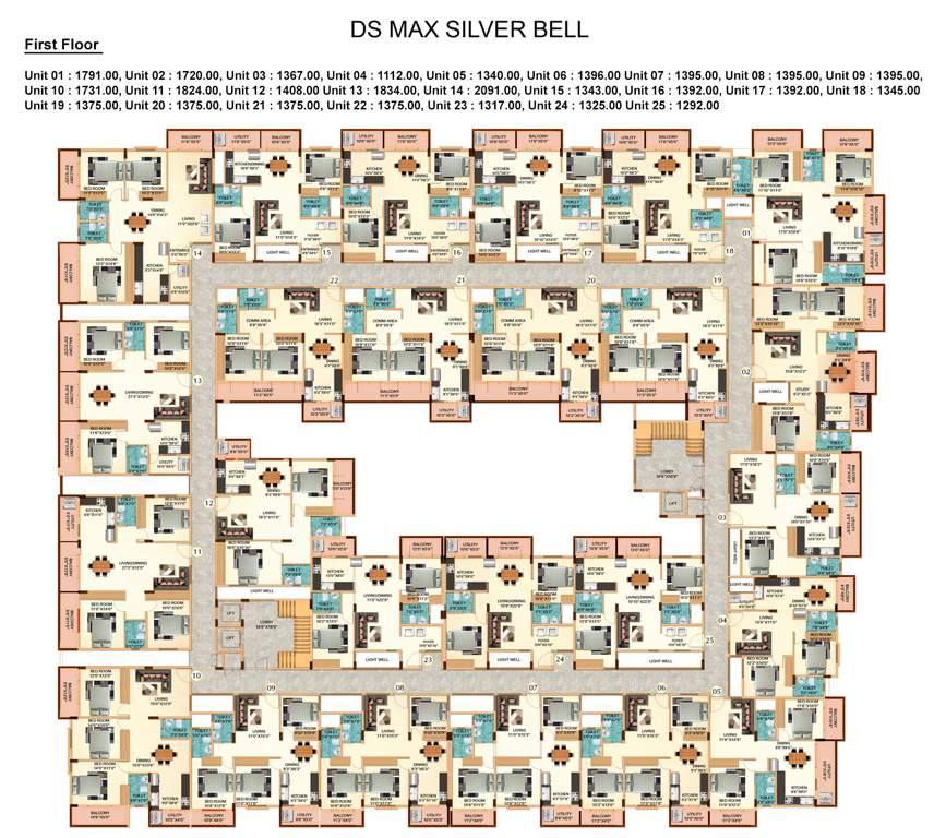  silver bell Images for Cluster Plan of DS DSMAX SILVER BELL