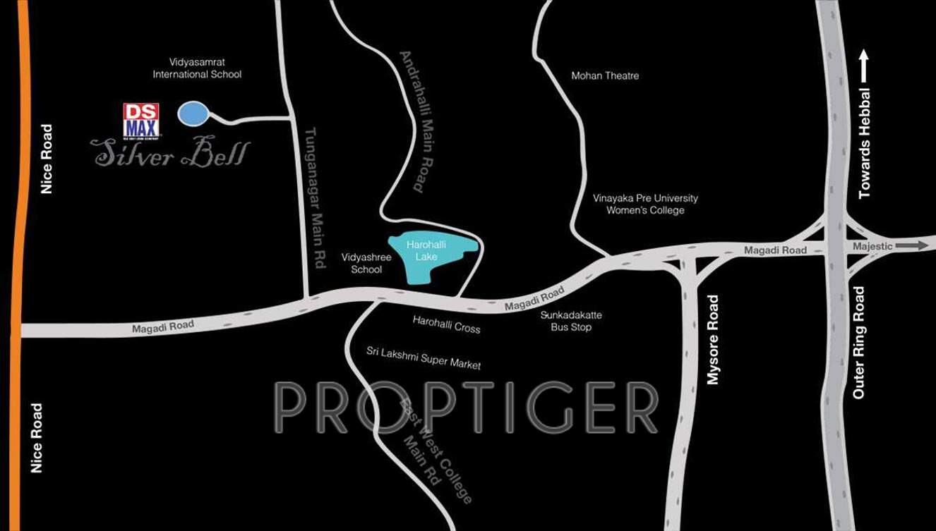  silver bell Images for Location Plan of DS DSMAX SILVER BELL