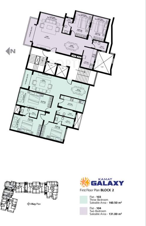 galaxy Images for Cluster Plan of Kamat Construction Pvt Ltd Galaxy