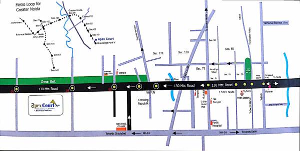 Images for Location Plan of Apex Court