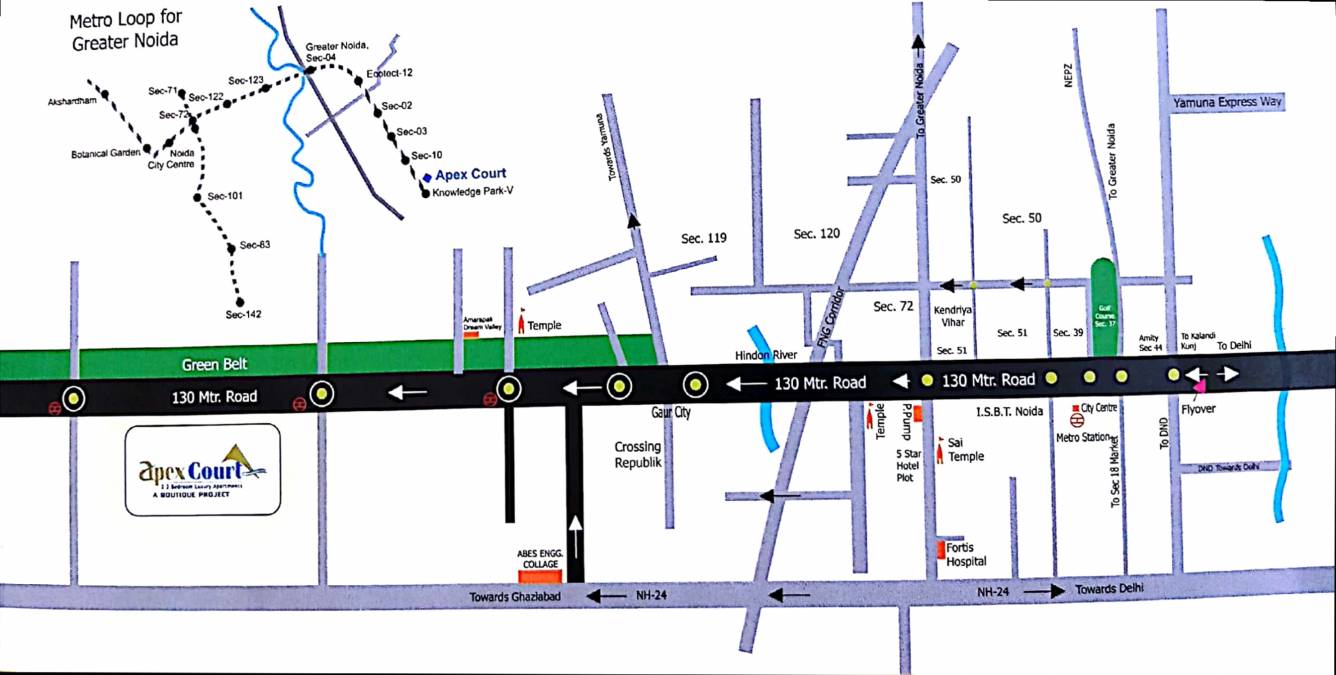 Images for Location Plan of Apex Court