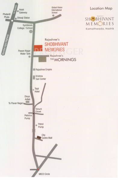 Images for Location Plan of Rajashree Shobhivant Memories