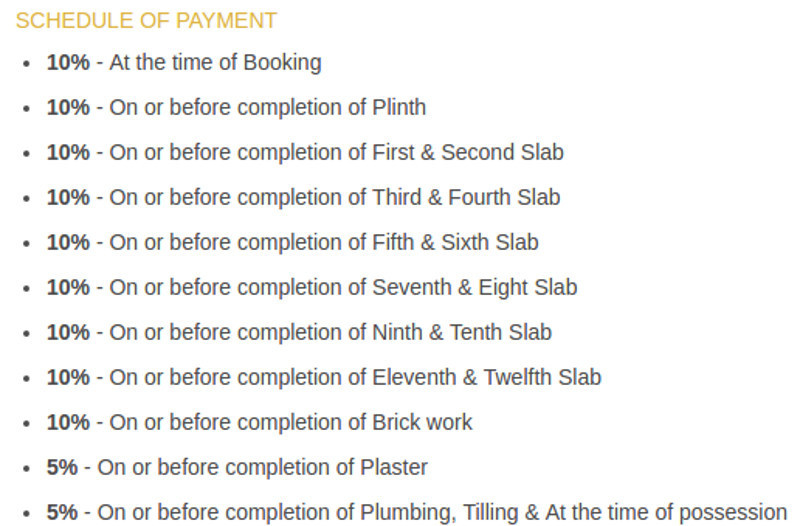 Images for Payment Plan of Rushiraj Habitat Payment Plan