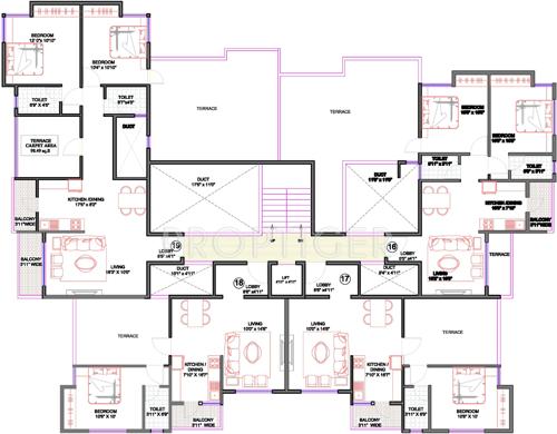 Images for Cluster Plan of Amar Jajoo Enclave