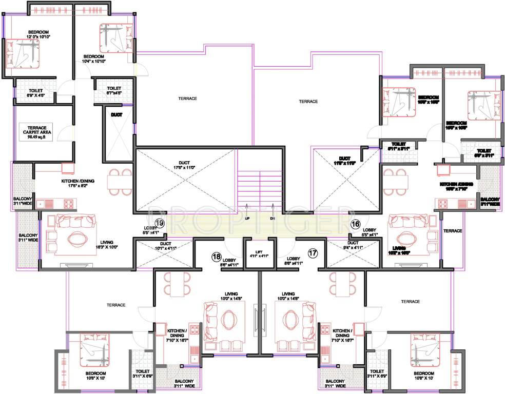 Images for Cluster Plan of Amar Jajoo Enclave