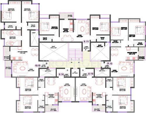 Images for Cluster Plan of Amar Jajoo Enclave