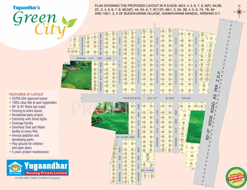 Images for Layout Plan of Yugaandhar Green City