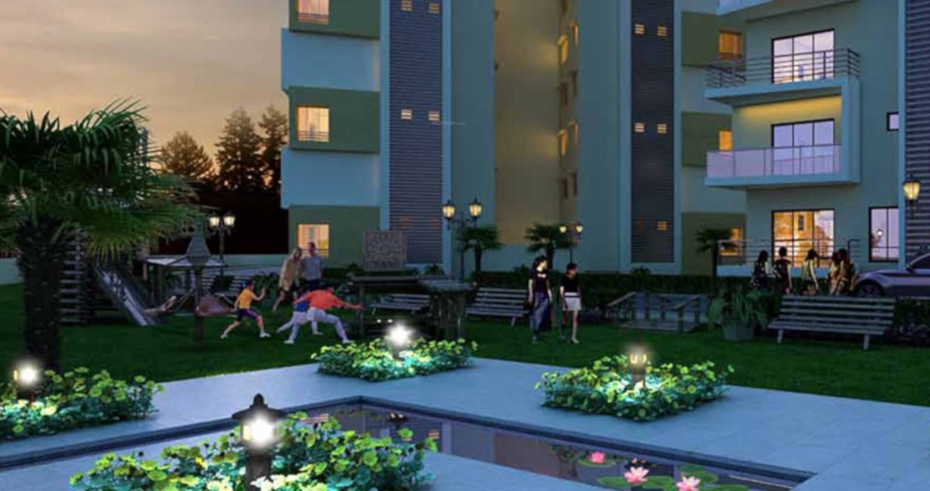  neon Landscaped Gardens