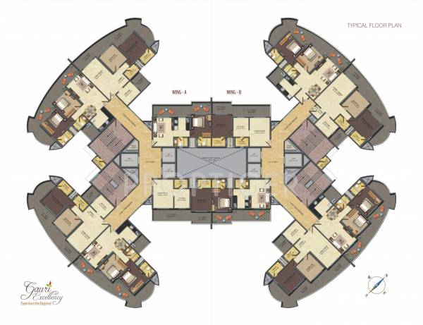  excellency Images for Cluster Plan of  Excellency