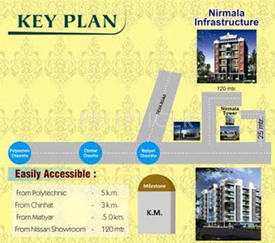 Images for Location Plan of Nirmala Nirmala Tower