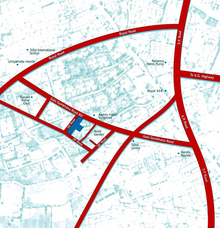 gloria Images for Location Plan of Aaryan Gloria