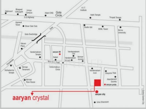 Location Plan crystal Location Plan