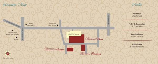 Images for Location Plan of Vrindavan Barsana Aangan