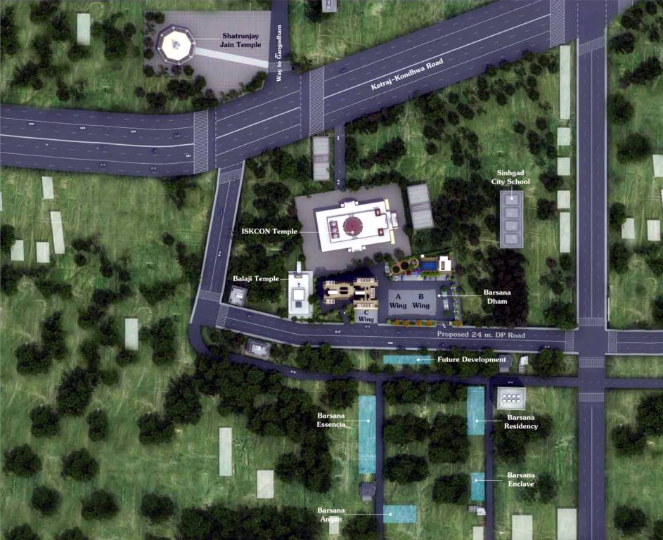 Images for Layout Plan of Vrindavan Barsana Dham