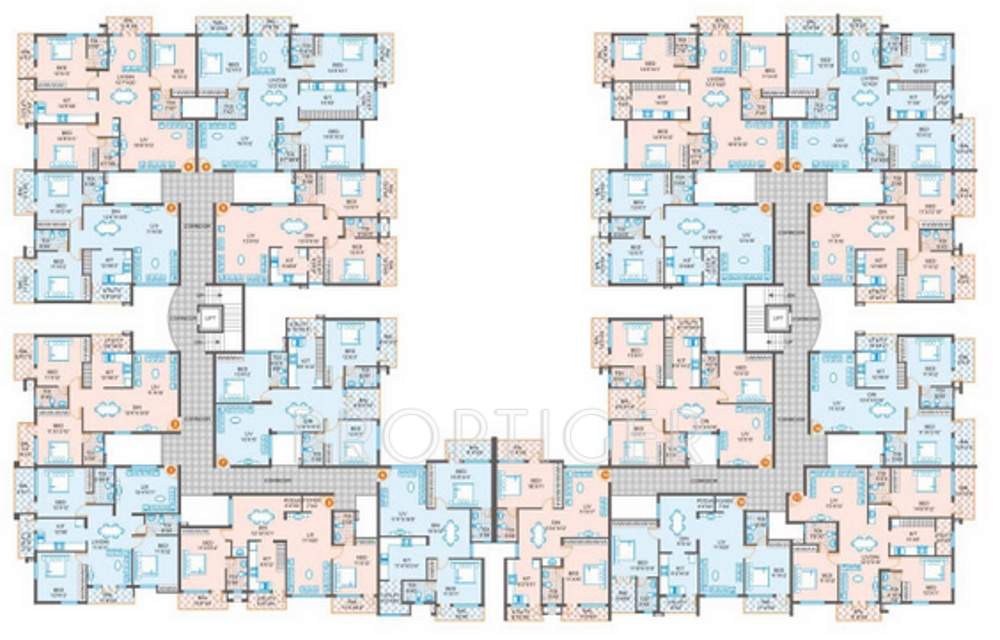 Images for Cluster Plan of PROPZONE Harsha Landmark