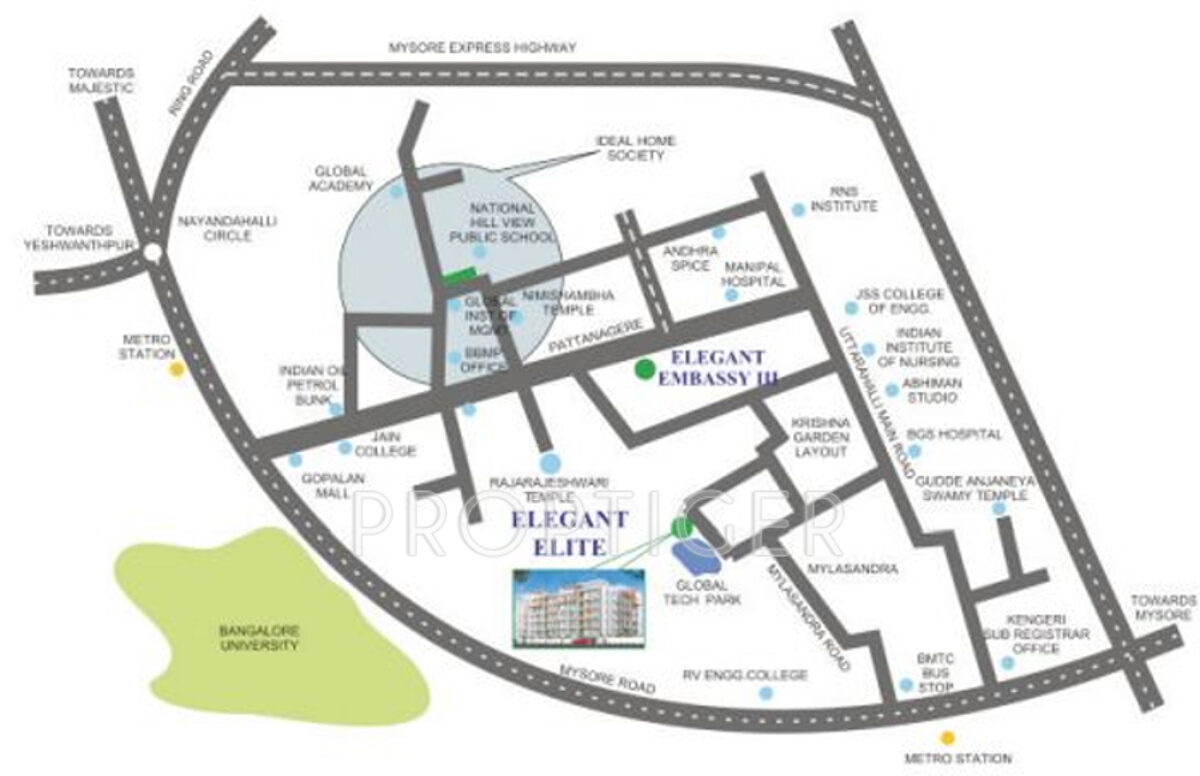 Elegant Elite In Rajarajeshwari Nagar Bangalore Price Location