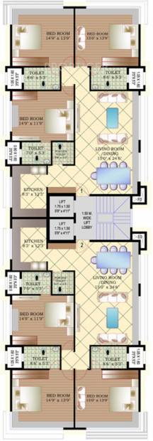 Images for Cluster Plan of Options Agnes Villa