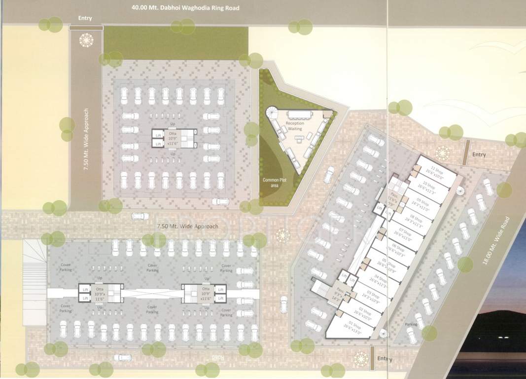  vinayak heights Images for Cluster Plan of Mangalmurti Vinayak Heights