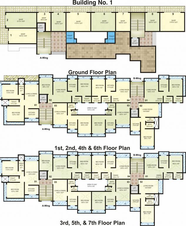 Images for Cluster Plan of Nine Sai Prabhat