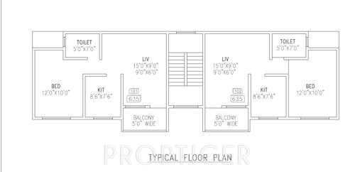sankalp-mumbai hills-apartment Cluster Plan from 1st to 3rd Floor