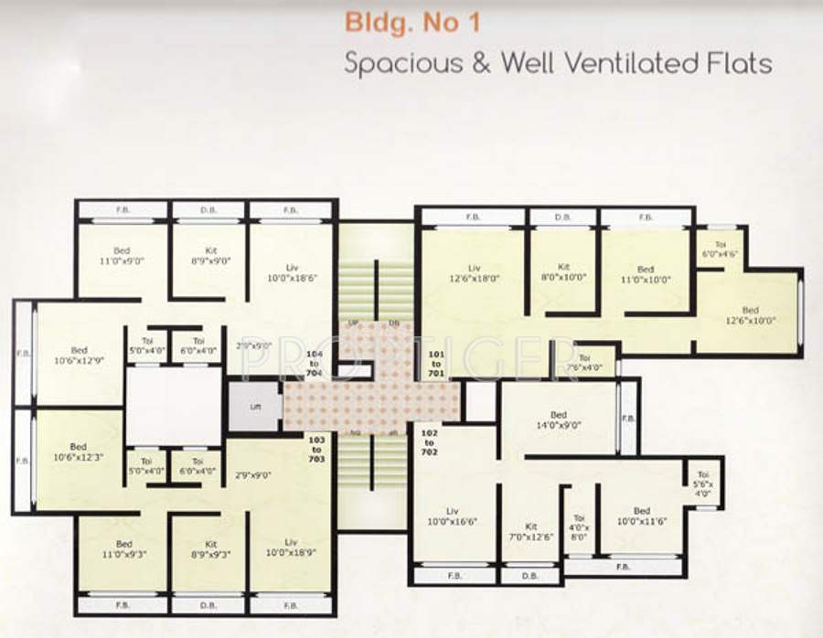 Images for Cluster Plan of Nine Global Heights