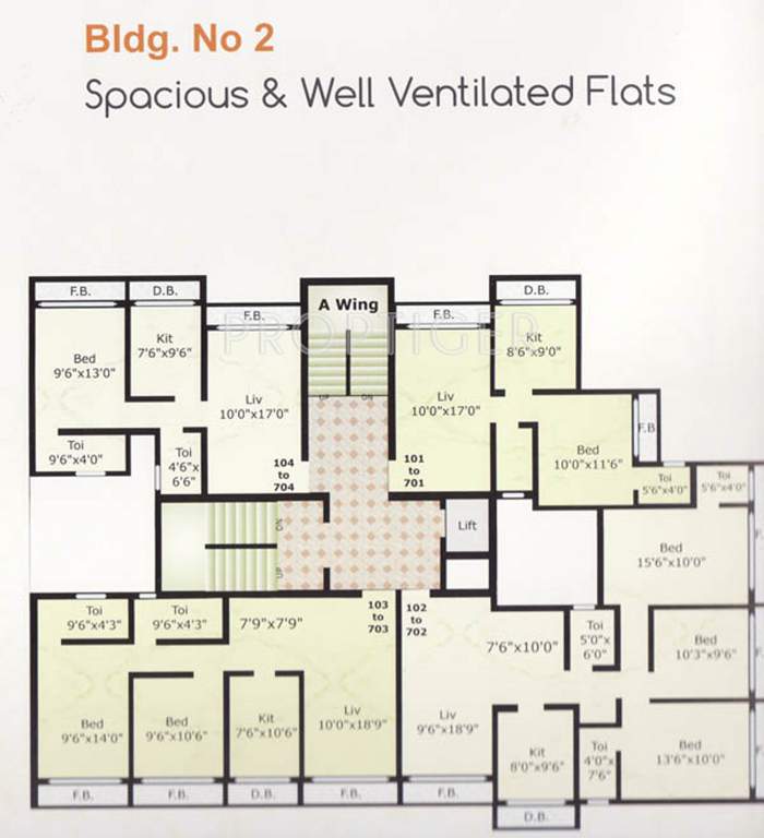 Images for Cluster Plan of Nine Global Heights