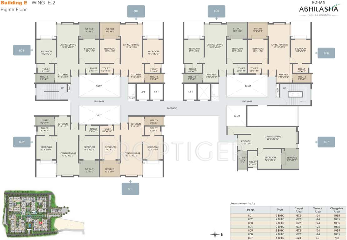 abhilasha Images for Cluster Plan of Rohan Abhilasha