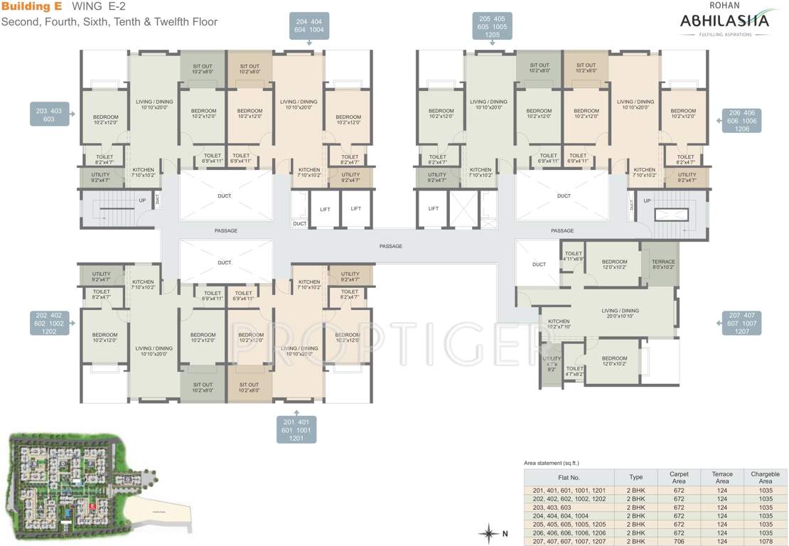 abhilasha Images for Cluster Plan of Rohan Abhilasha