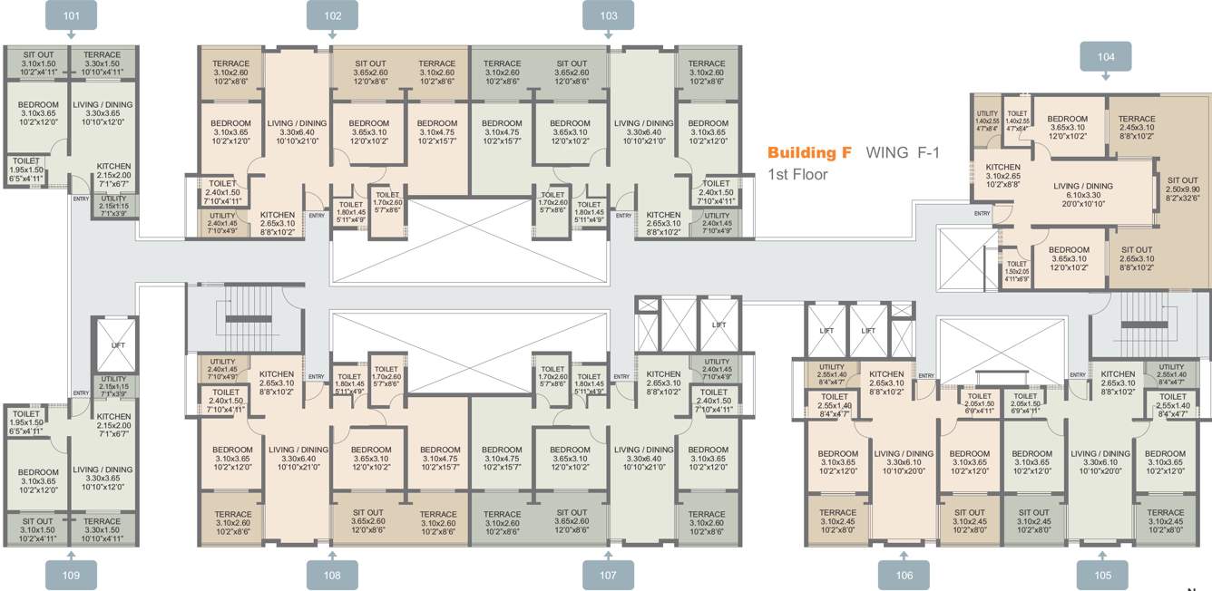 abhilasha Images for Cluster Plan of Rohan Abhilasha