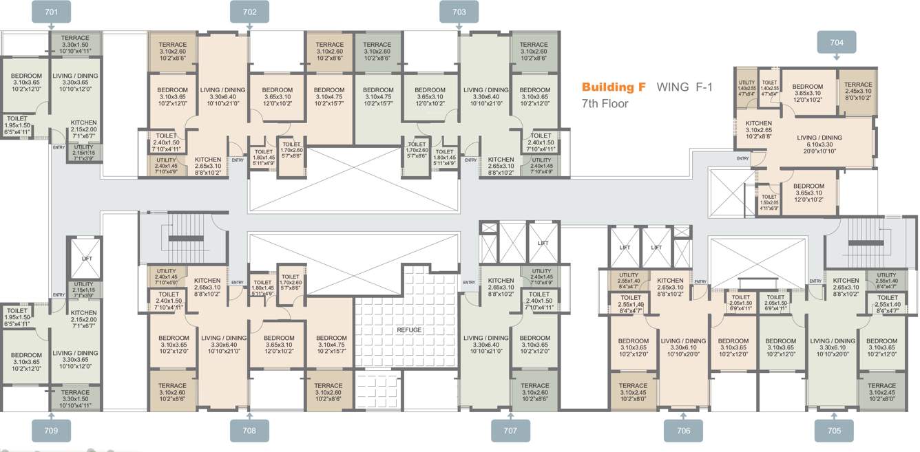 abhilasha Images for Cluster Plan of Rohan Abhilasha