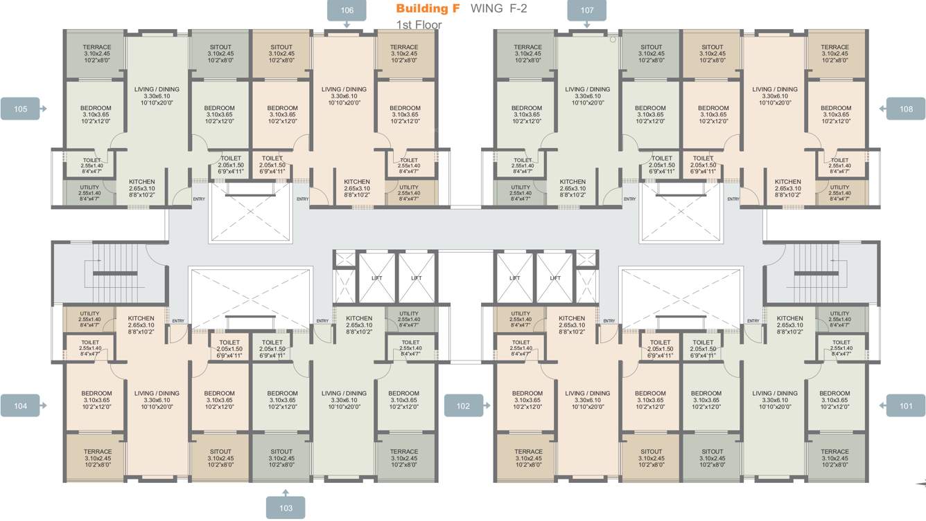 abhilasha Images for Cluster Plan of Rohan Abhilasha