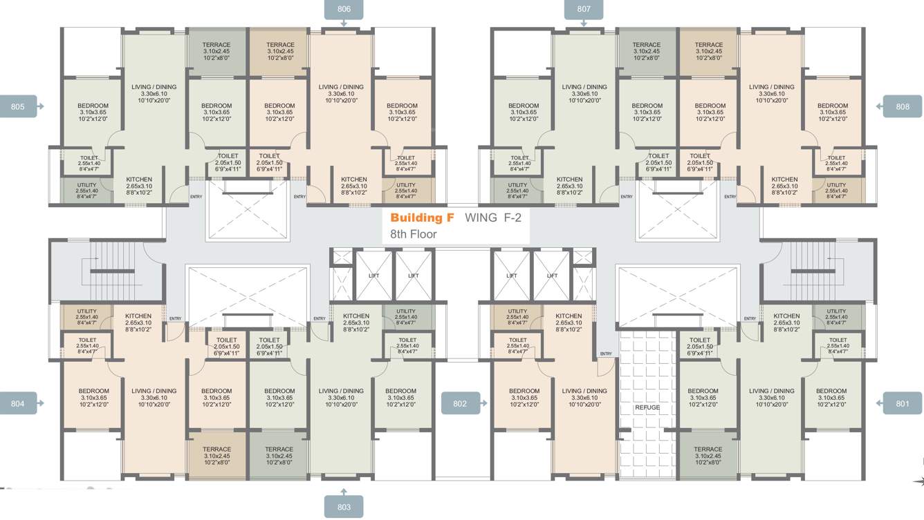 abhilasha Images for Cluster Plan of Rohan Abhilasha