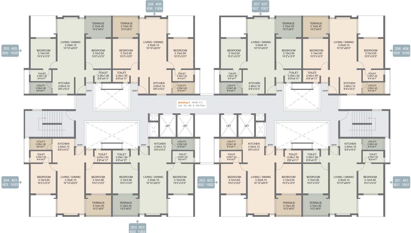abhilasha Images for Cluster Plan of Rohan Abhilasha