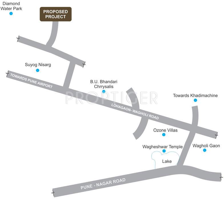 abhilasha Images for Location Plan of Rohan Abhilasha