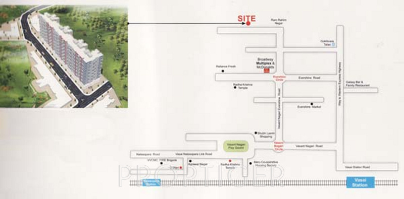 Images for Location Plan of Nine Realcon Infra Sundaram Plaza