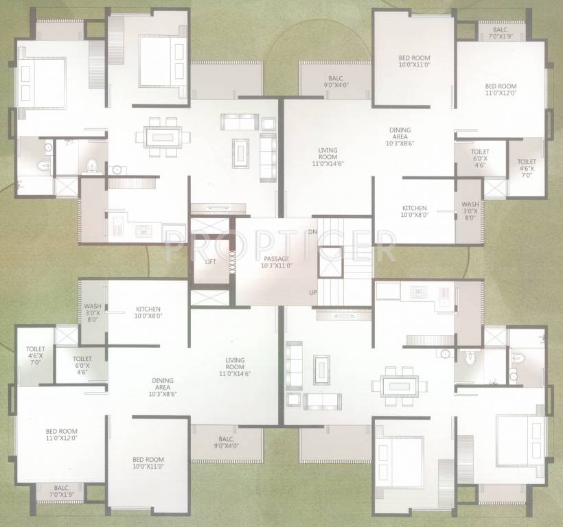 Images for Cluster Plan of Park Woods