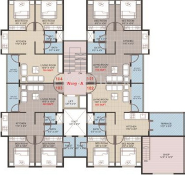 Images for Cluster Plan of Ozone Bishnoi Residency