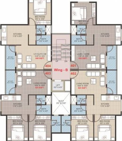 Images for Cluster Plan of Ozone Bishnoi Residency
