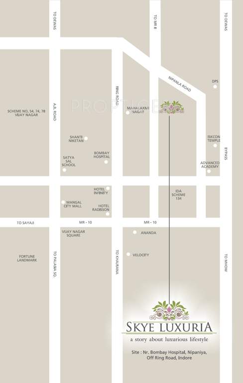 skye luxuria phase1 Images for Location Plan of Skye Skye Luxuria