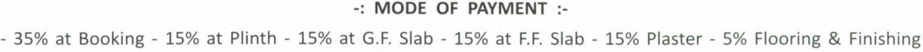 Images for Payment Plan of Shiv Kashidham Residency Payment Plan