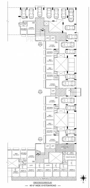  heights Wing D Cluster Plan