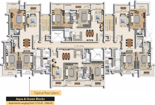 Images for Cluster Plan of Salarpuria Sattva Waters Edge