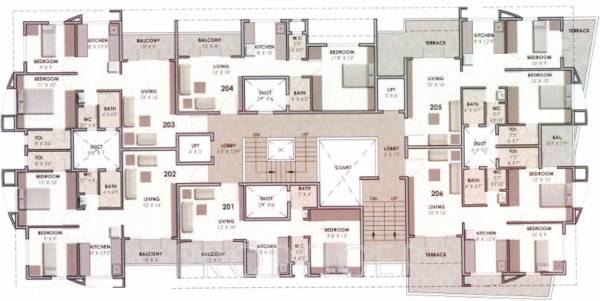 Images for Cluster Plan of Classic Tulip Tower