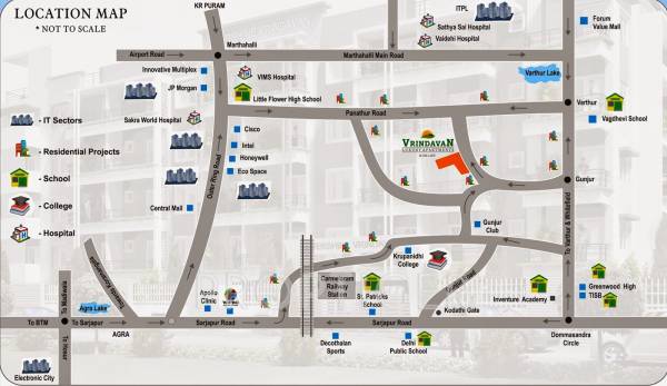 Images for Location Plan of Evershine Vrindavan