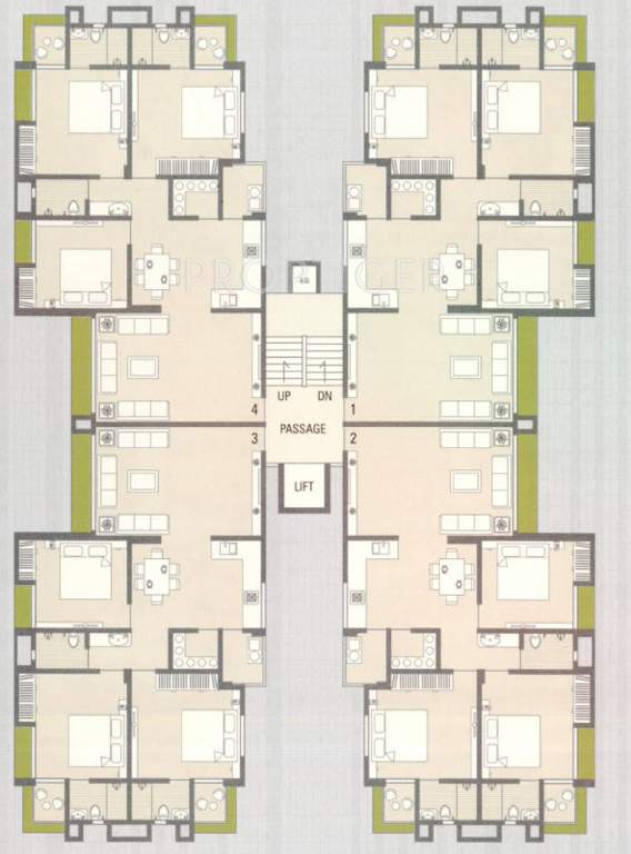 Images for Cluster Plan of Abhishek Sanctum Homes
