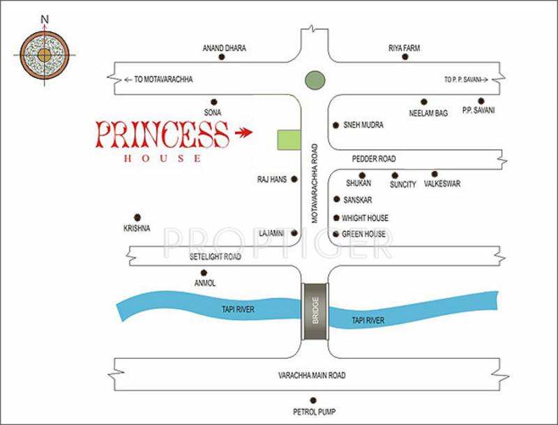 Images for Location Plan of Happy Home Princess House