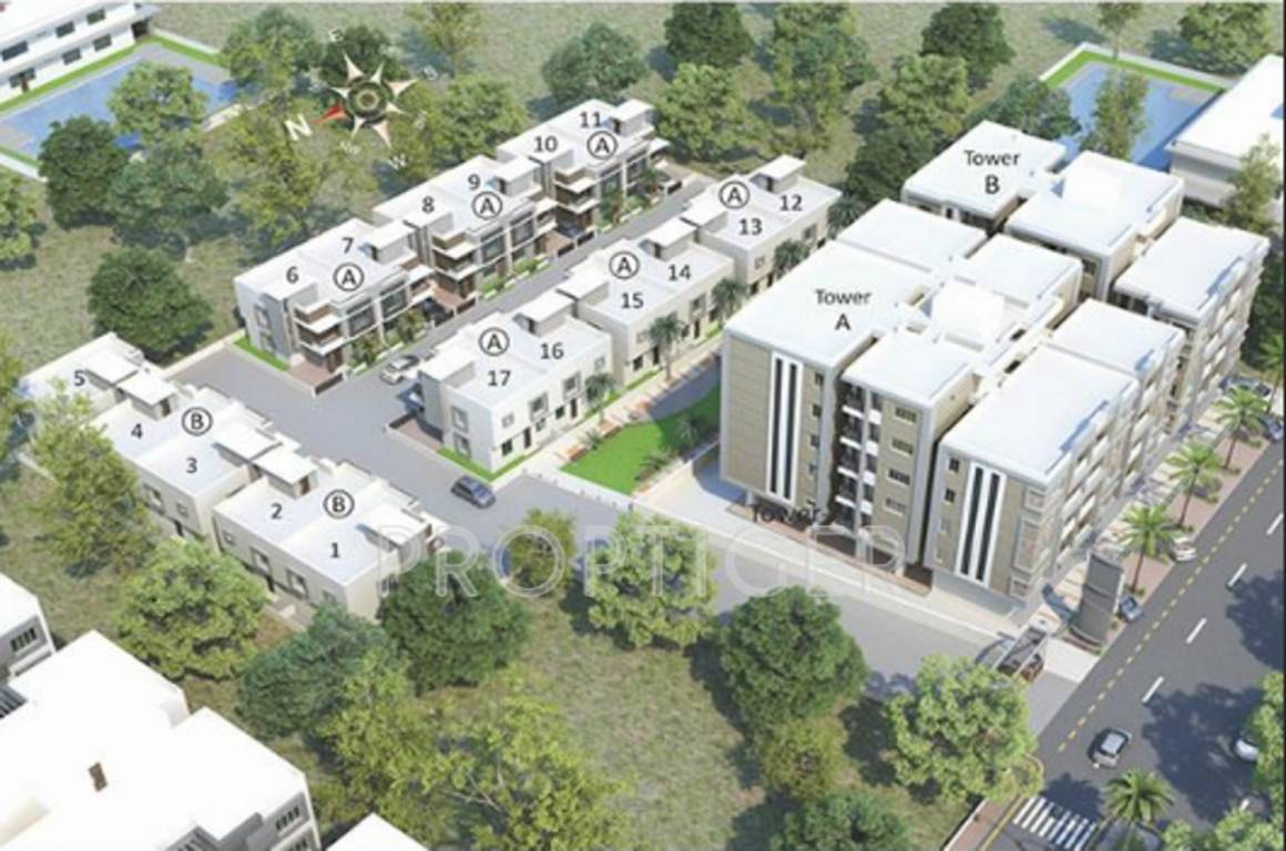 Images for Layout Plan of Shiv Kashidham Residency Apartment